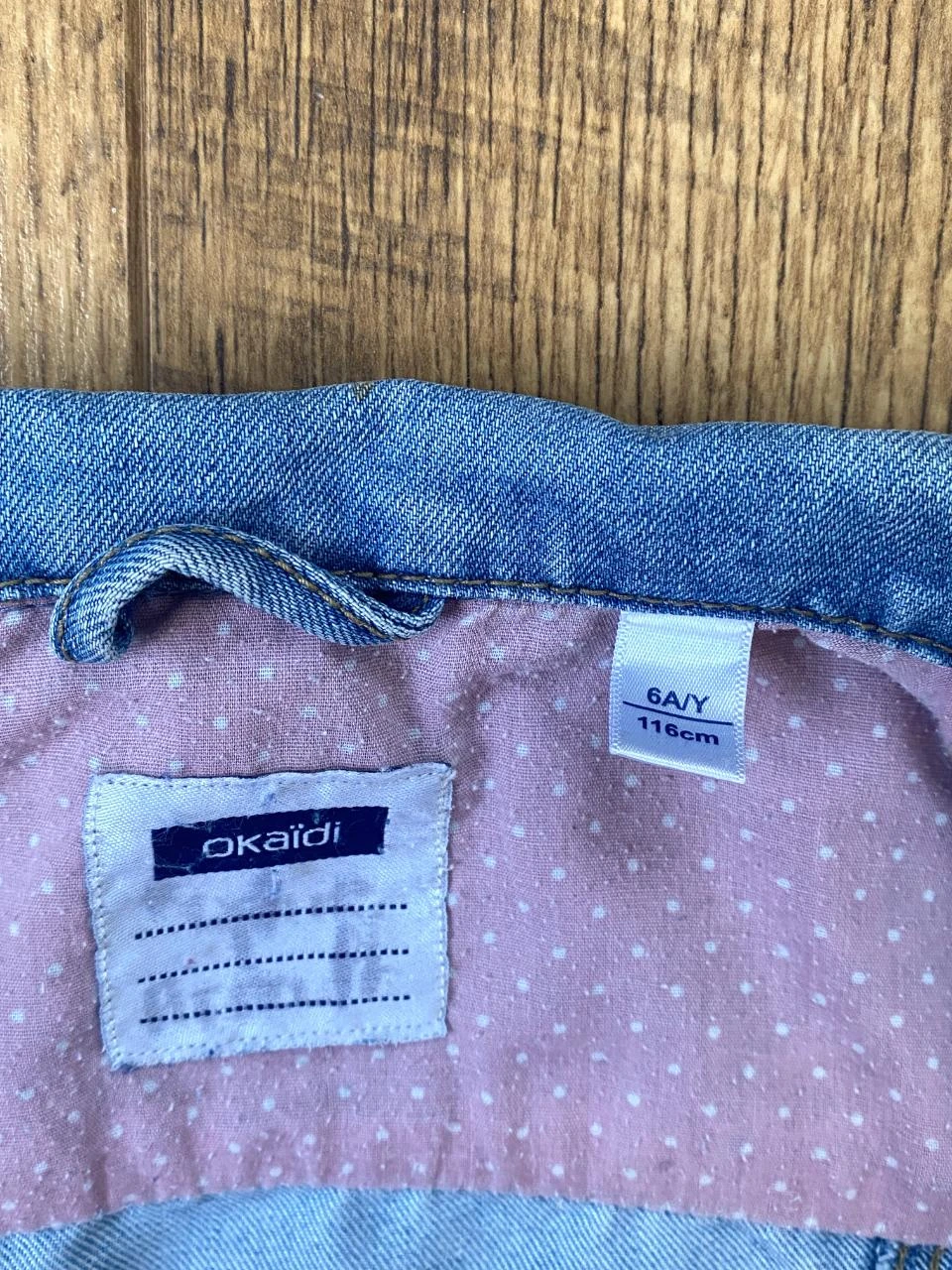 OKAÏDI spijkerjas 6 jaar hemelsblauw – Licht denim, tijdloze stijl – photo 8
